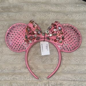 Baublebar Sparkling Pink Crystal Mouse Ears Headband